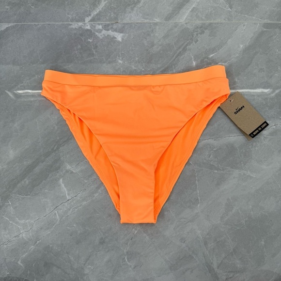 Women’s Nike Swim High Waisted Bikini Swimsuit Bottoms Large - Picture 1 of 16